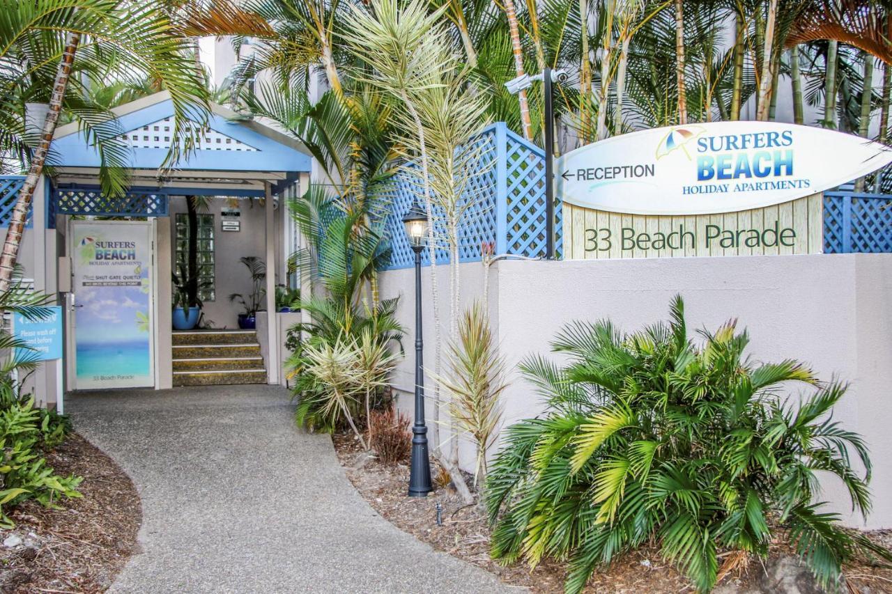 Surfers Beach Holiday Apartments โกลด์โคสต์ ภายนอก รูปภาพ